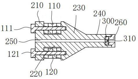 Ultrasonic vibrator for metal drawing and drawing mechanism