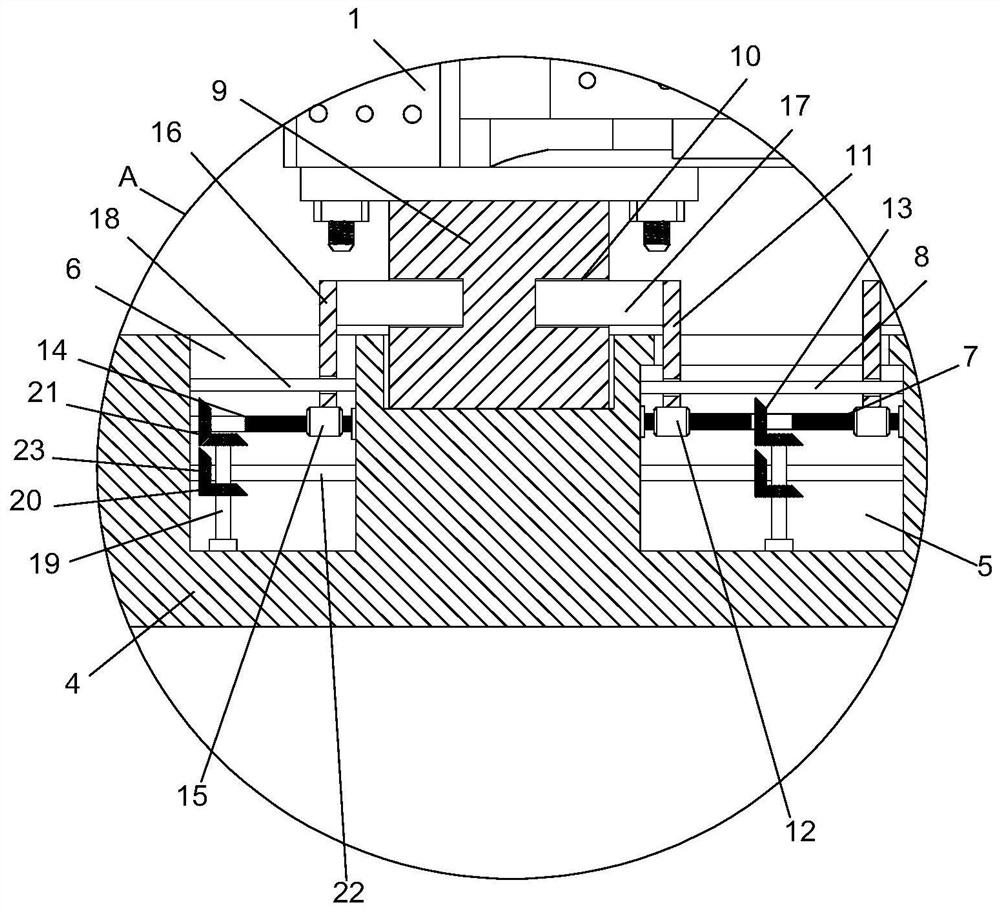 Spindle box of a precision numerical control machine tool