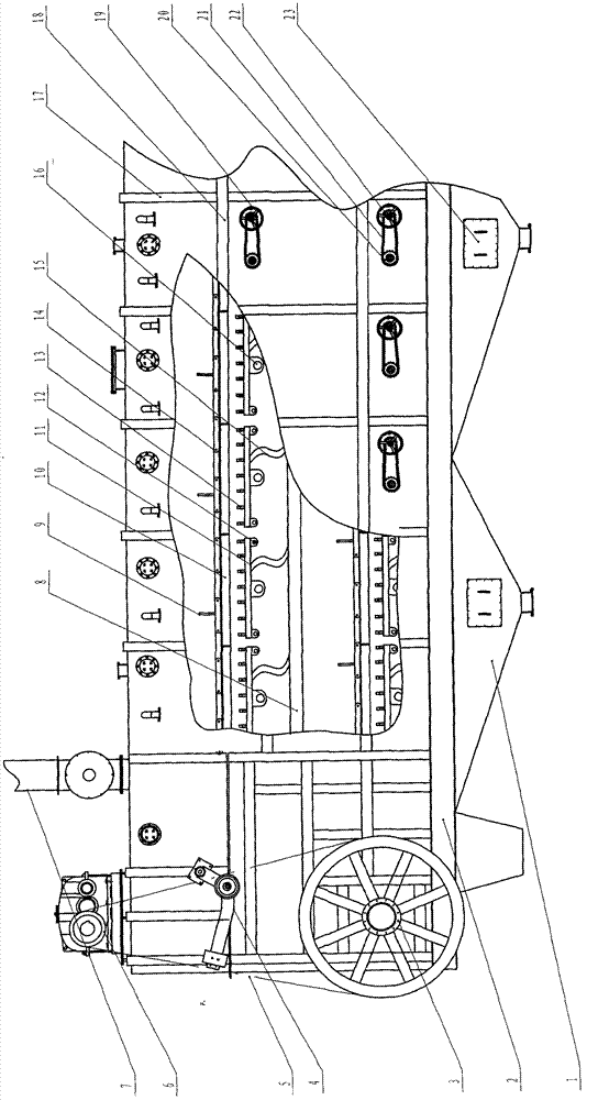 Towline leacher grid plate cleaning system