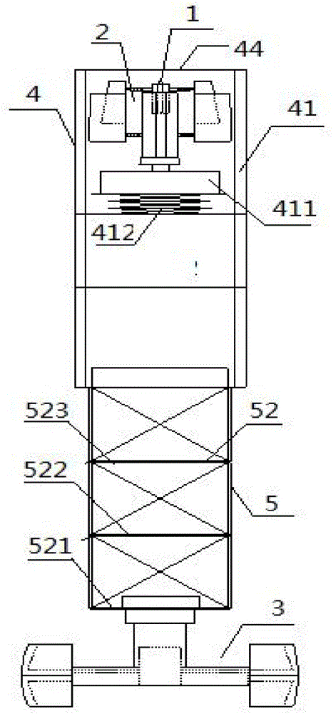 Ocean wind energy and tidal current energy united power supply floating lighting device