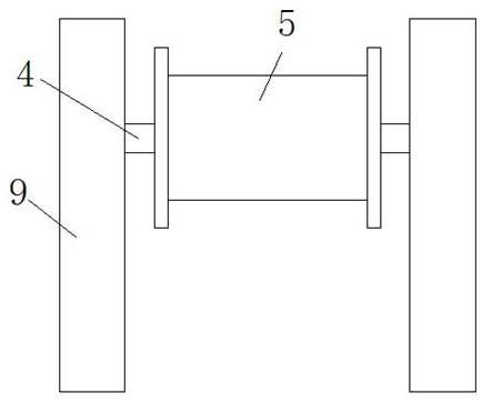 Device for detecting tensile strength of wide-width water-soluble film and using ball screw principle