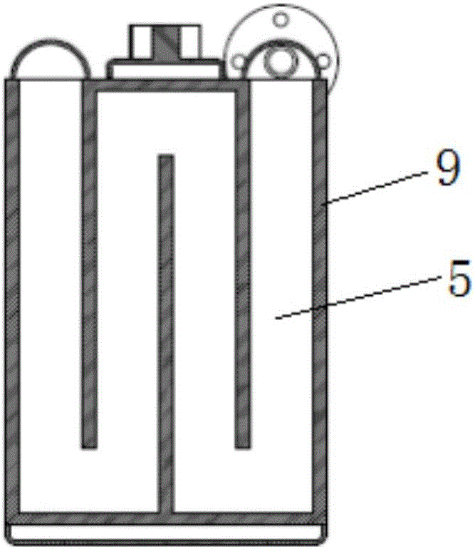 Plate-fin type cold storage apparatus