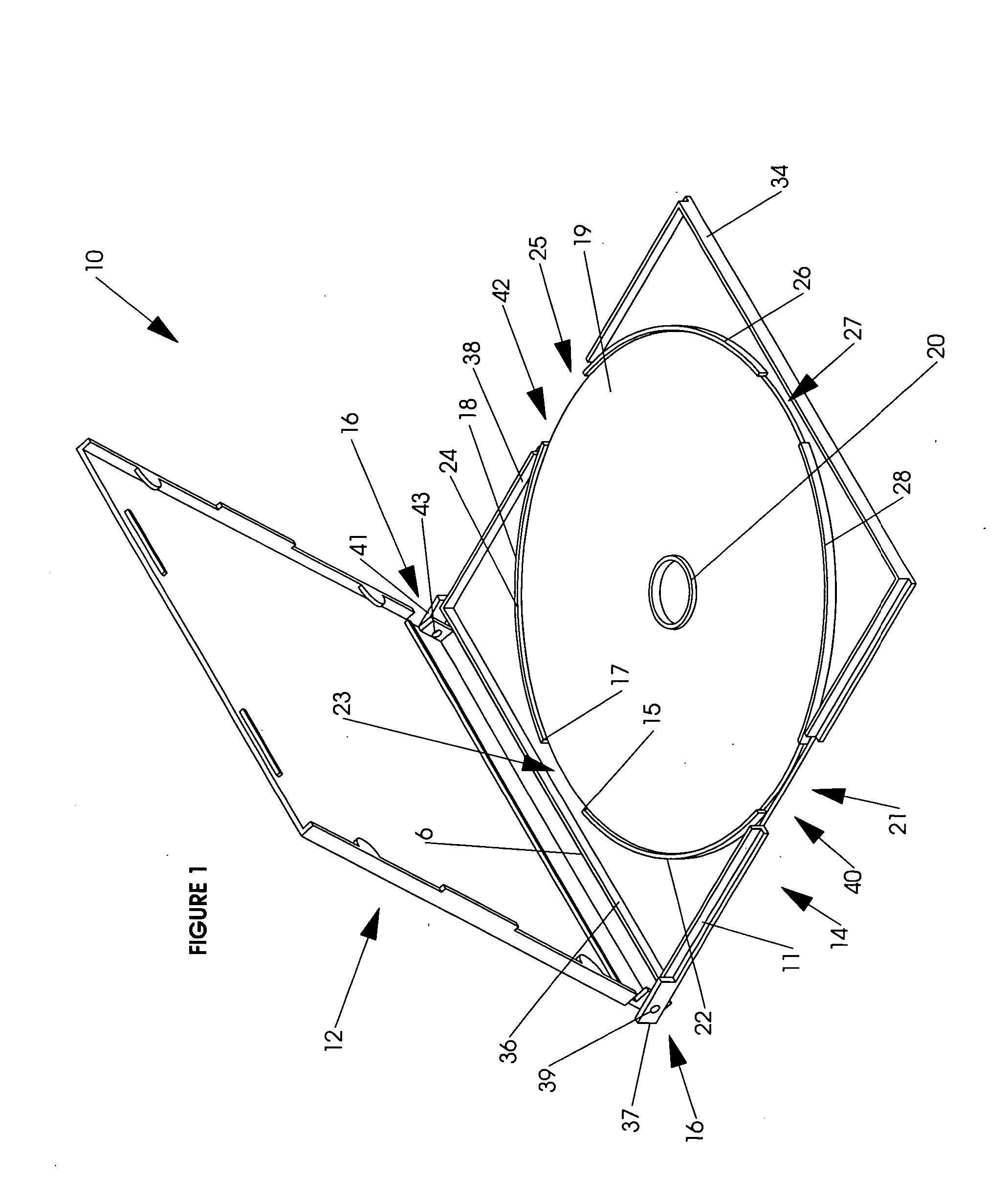 Pre-formed printable blank label system for a slim-line CD jewel case and packaging method