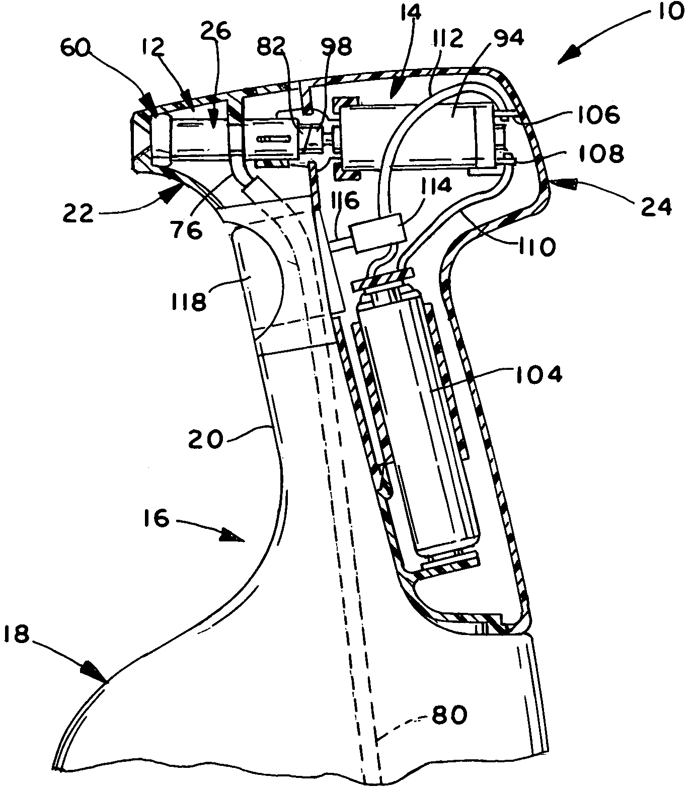 Pump drive unit for battery operated fluid dispensers