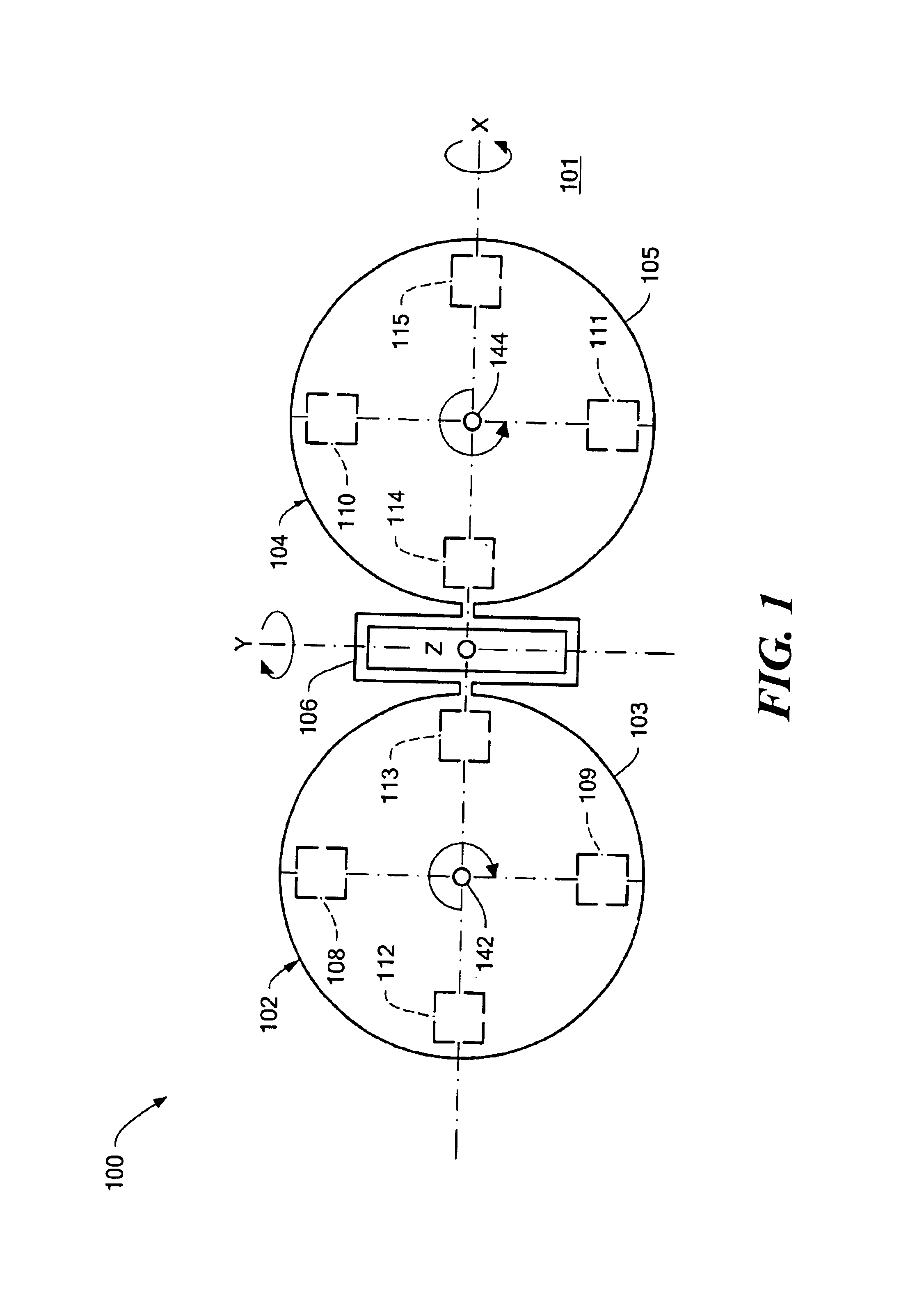 Micro-machined multi-sensor providing 1-axis of acceleration sensing and 2-axes of angular rate sensing