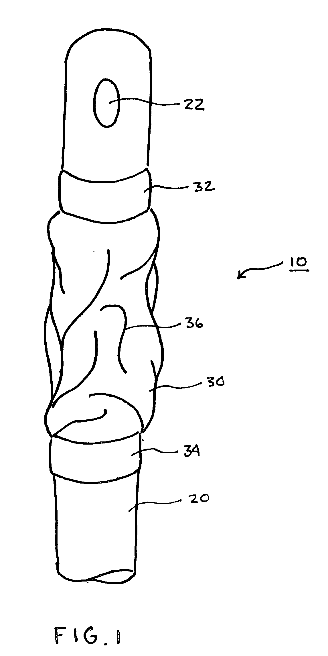 Indwelling urinary catheter with enlarged sealing surface