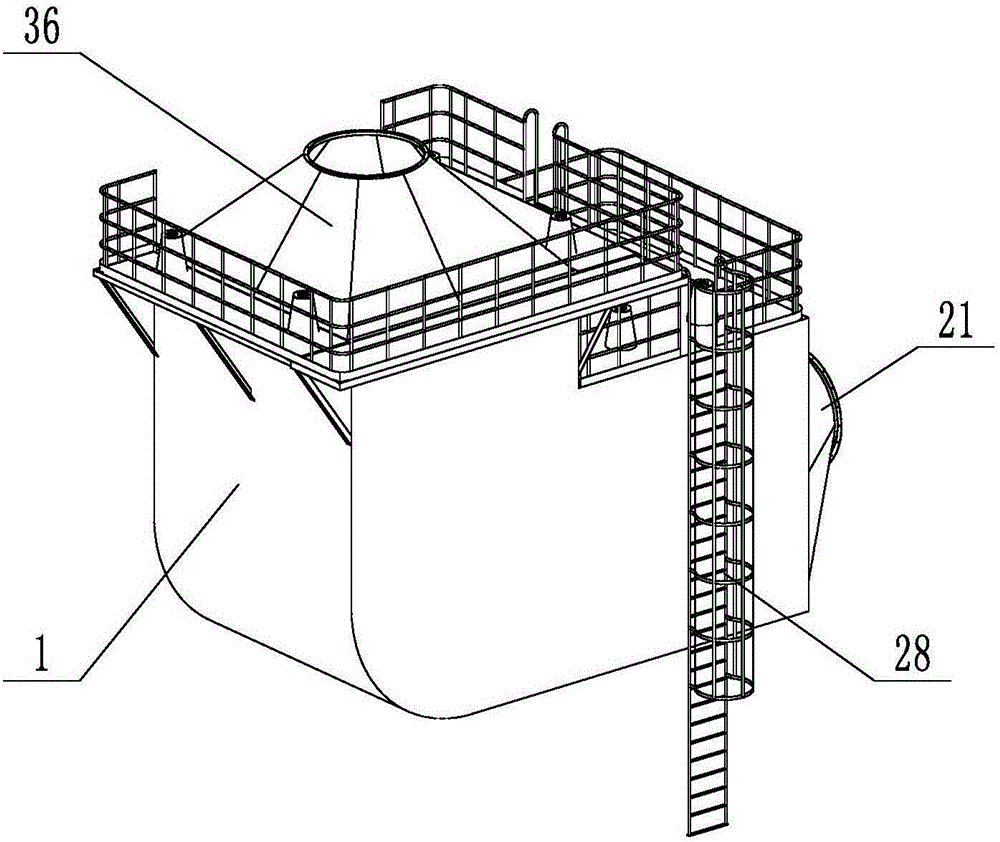 Low-temperature plasma waste gas purification device