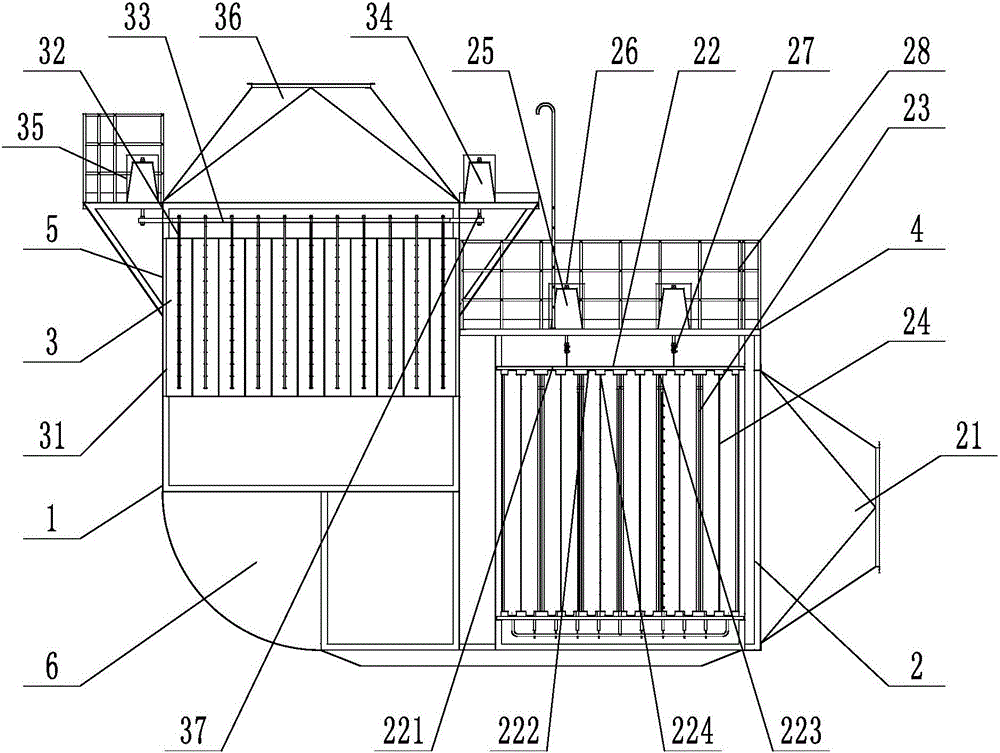 Low-temperature plasma waste gas purification device