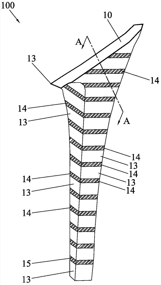 Manufacturing method of imitation leather layered shoe heel