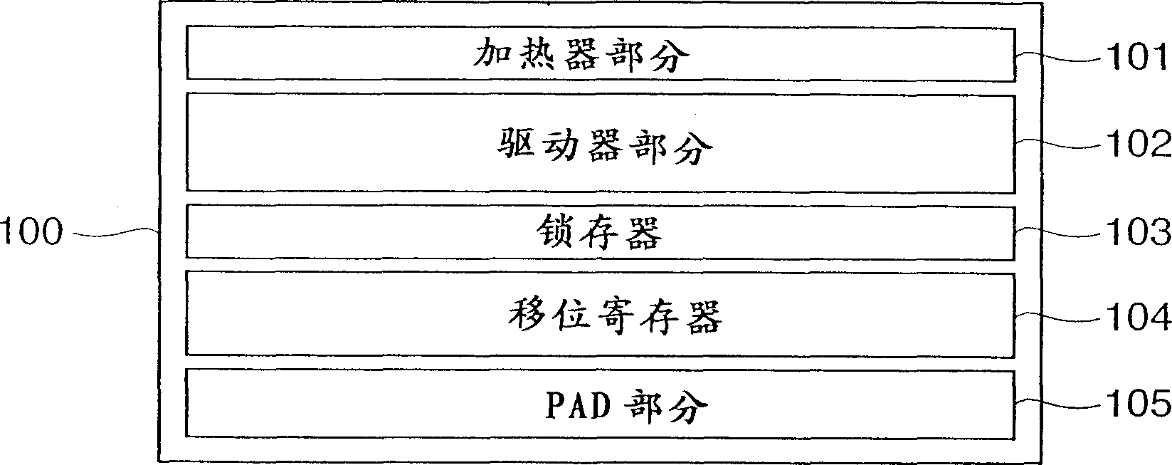 LPrinting head substrate, printing head, printing head box and its printer