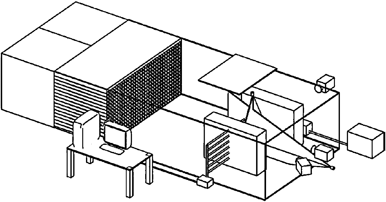 An experimental device for research on the emission and diffusion of motor vehicle pollutants in urban street canyon roads