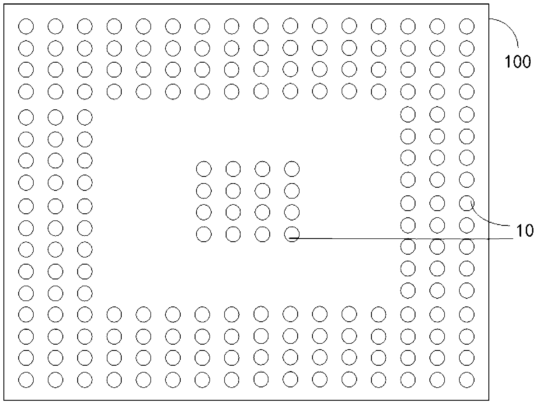 Ball grid array (BGA) balling single-point repair method