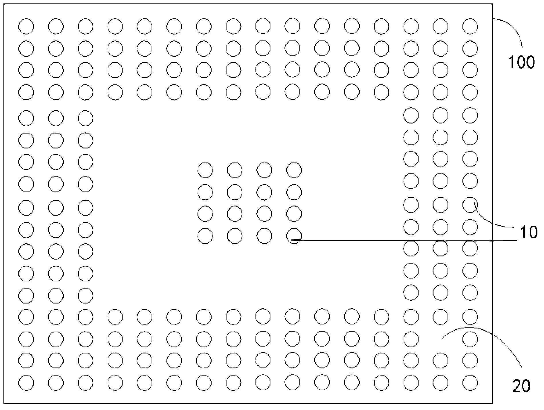 Ball grid array (BGA) balling single-point repair method