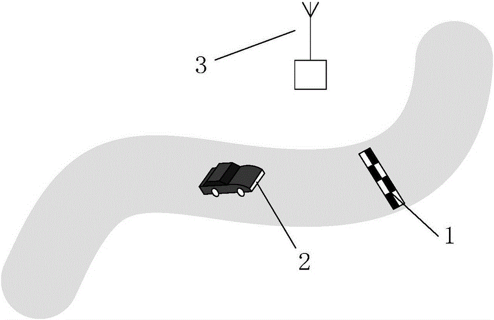 Detection and sensing device used for timing of motor racing