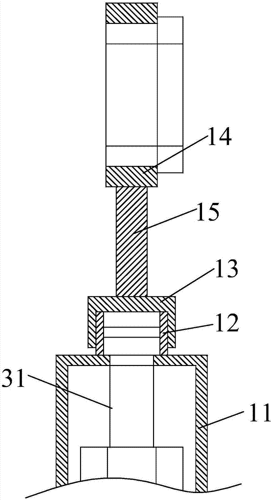 Protective device of displacement sensor and belt self-moving machine tail with displacement sensor