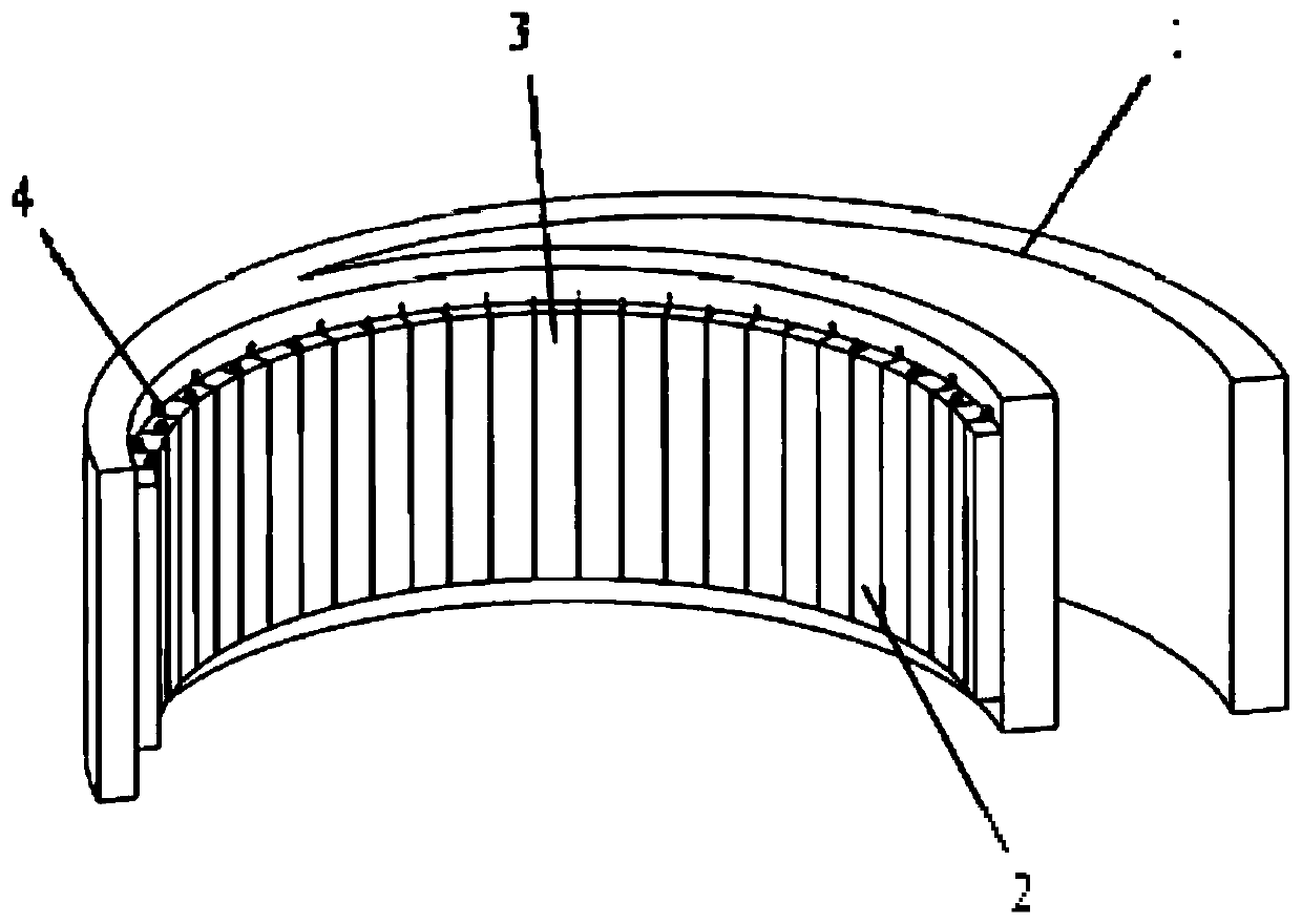 Double shell slotted circular tube underwater acoustic transducer