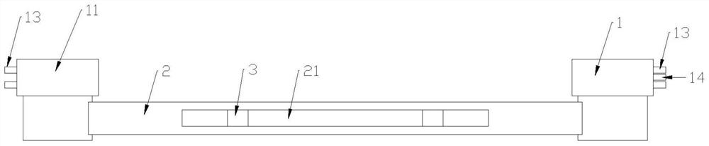 Steel springboard fixing support and scaffold