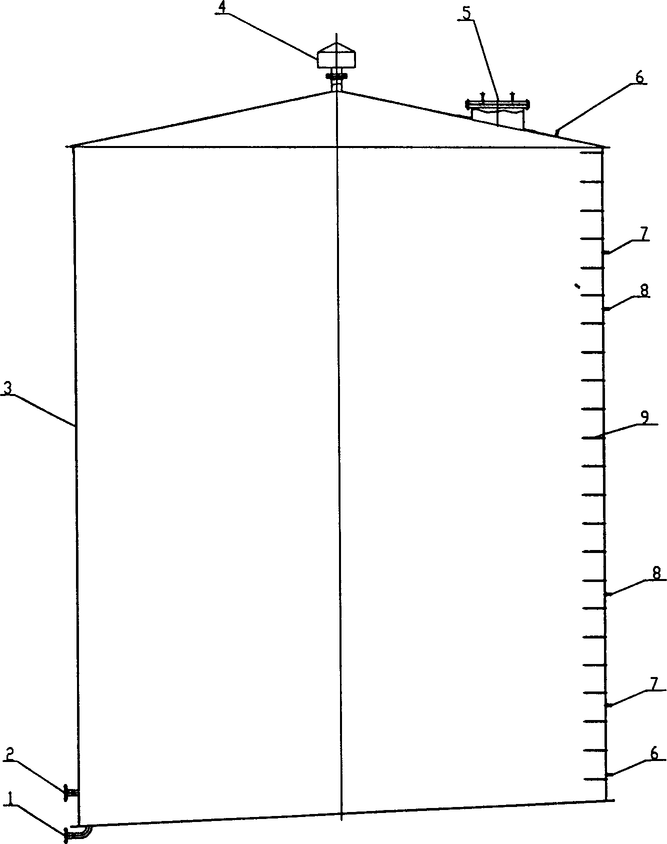 Yellow rice wine jar storage method and storage apparatus thereof