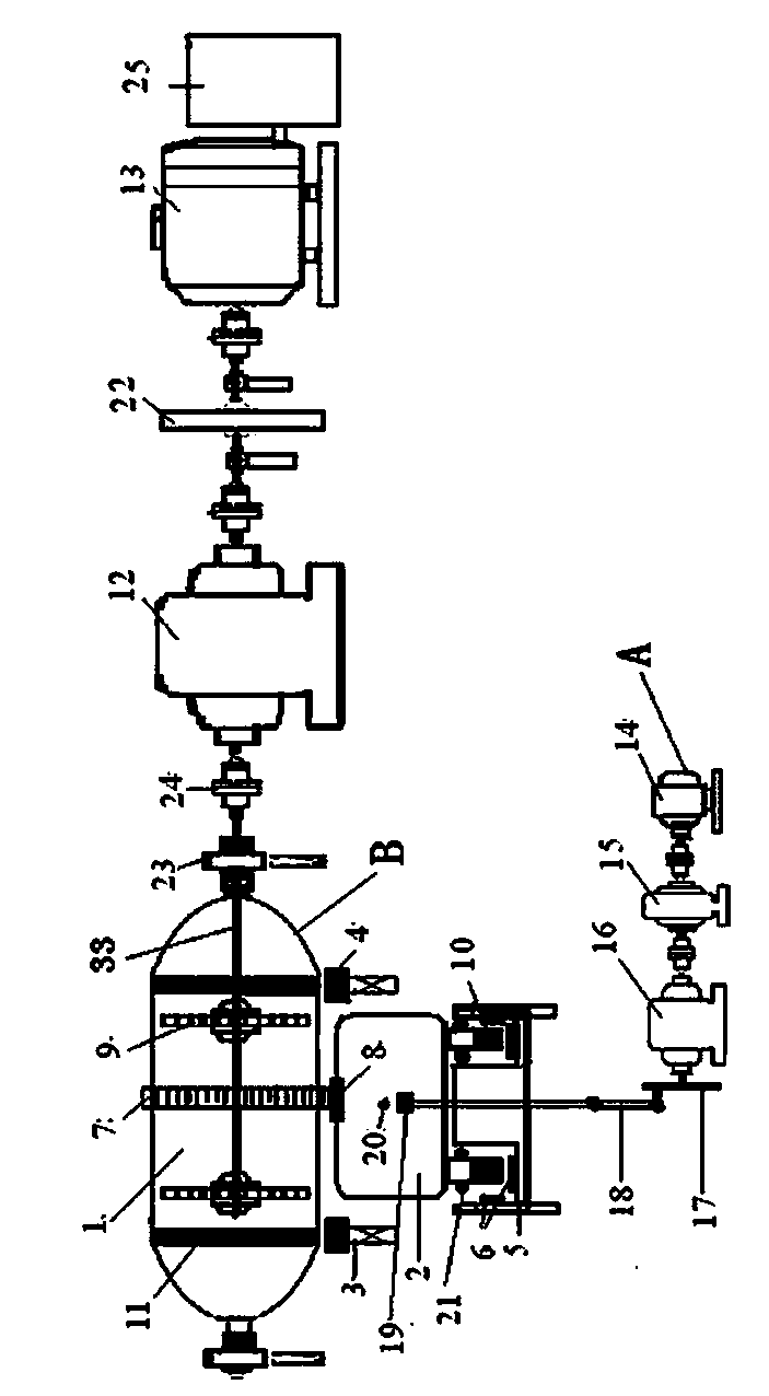 Magnetic suspension rotary drum type power conversion device