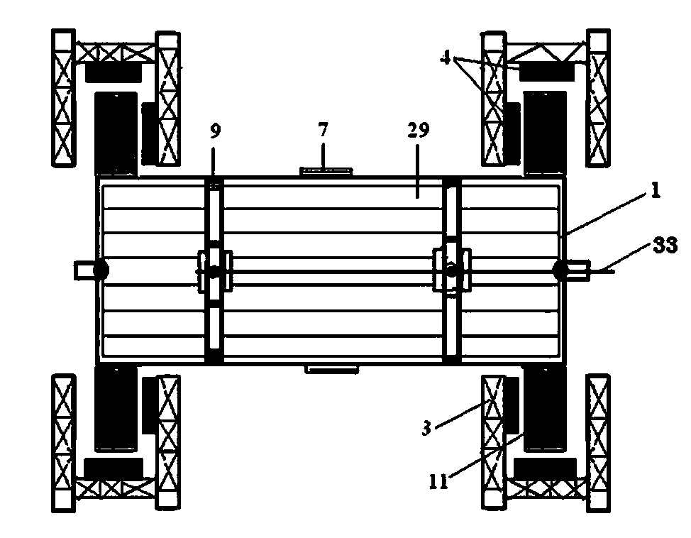 Magnetic suspension rotary drum type power conversion device