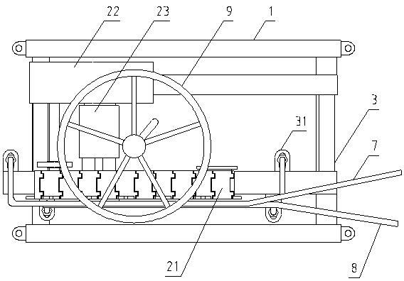 Full-automatic poultry slaughtering machine