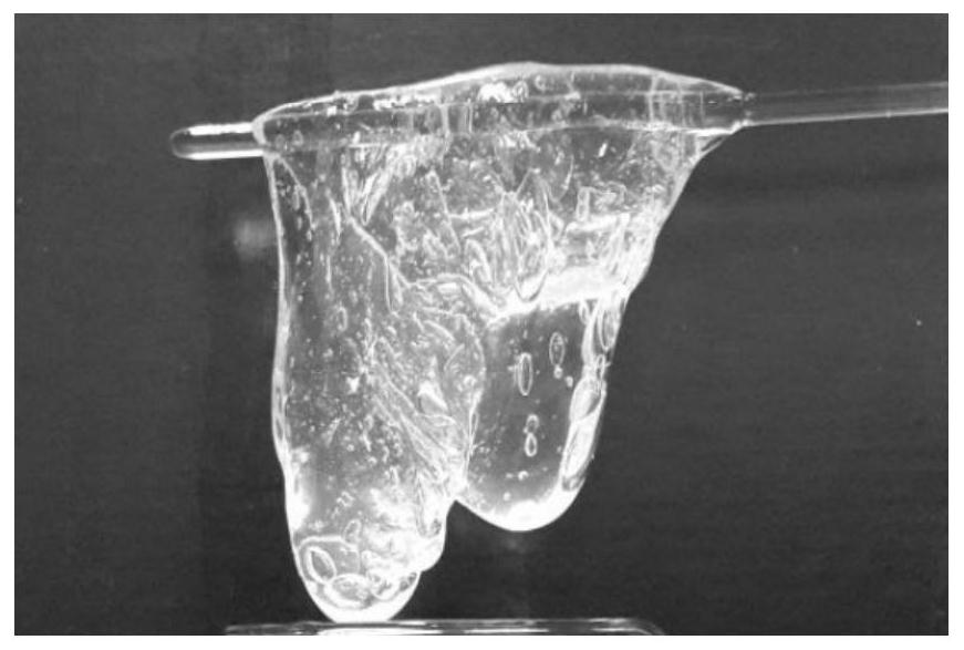 A kind of crosslinking agent of crosslinkable organic acid and its preparation method and application