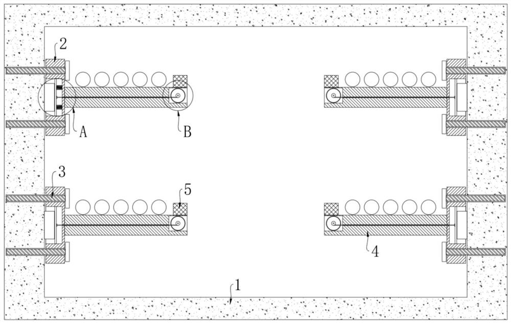 Cable support with looseness warning function