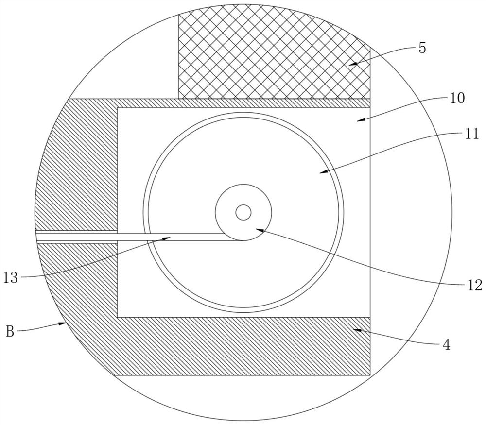 Cable support with looseness warning function