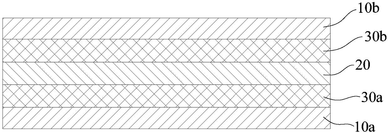 Composite film structure, vibrating membrane and sound production device