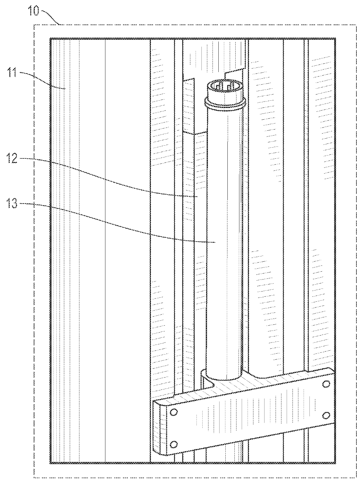 Magnetically coupled, high resolution linear position sensor for use in high temperature, high pressure environment