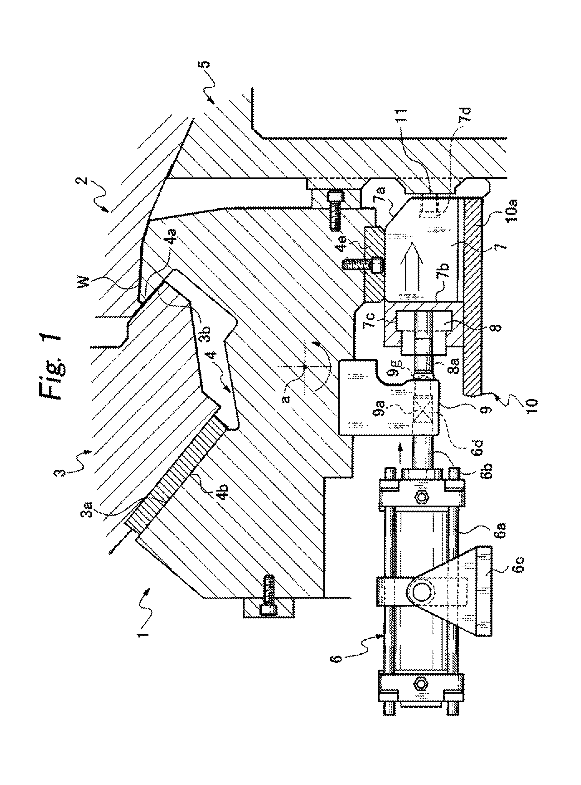 Press working die assembly