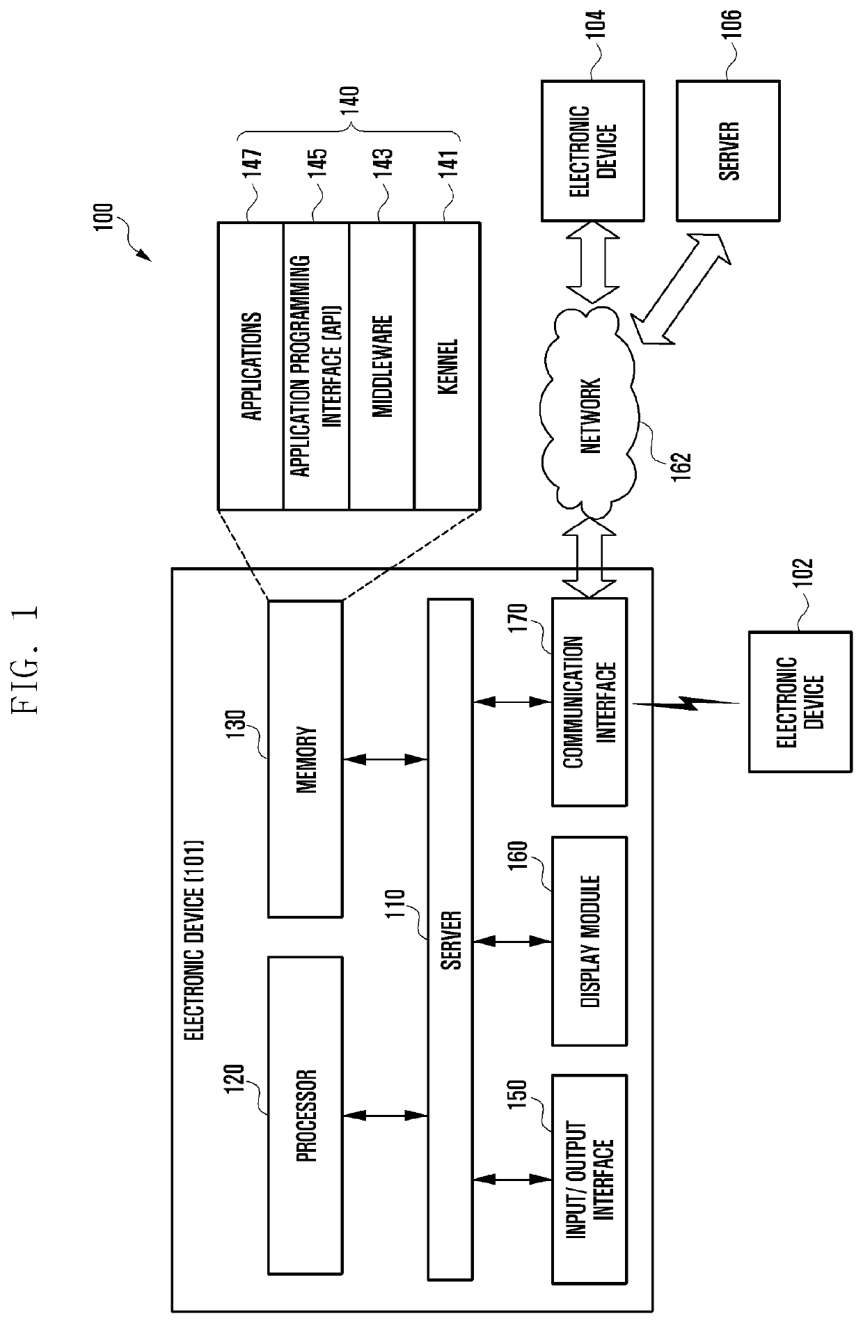 Electronic device and method for managing articles thereby