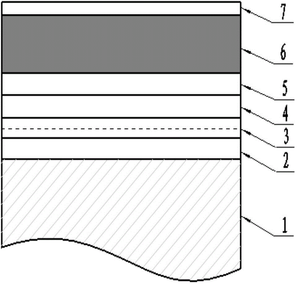 Infrared metal reflecting film with high adhesive force and manufacturing method thereof