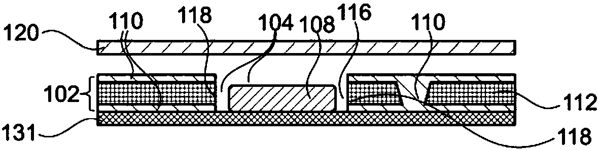 Thermally highly conductive coating on base structure accommodating component