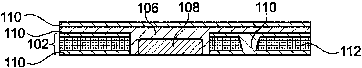 Thermally highly conductive coating on base structure accommodating component