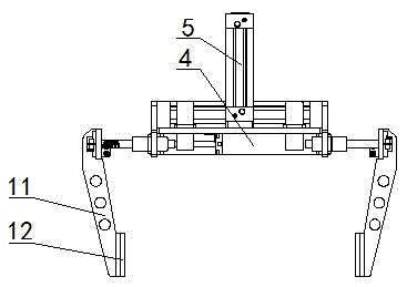 Clamping device of manipulator