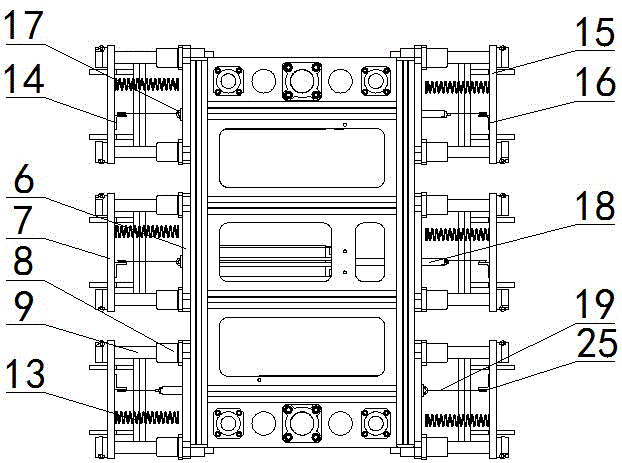 Clamping device of manipulator