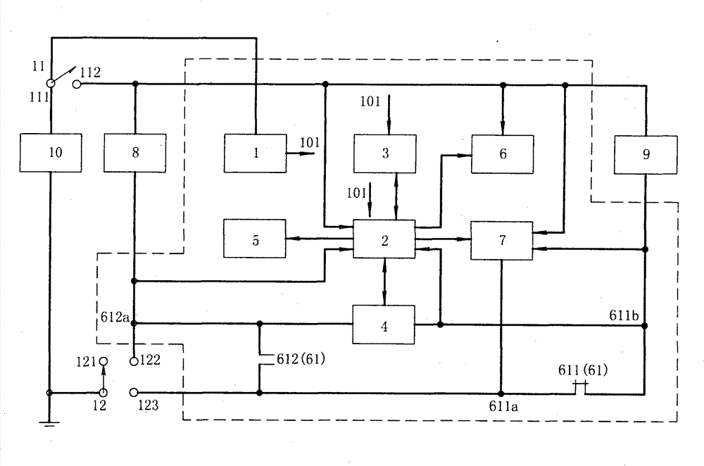 Automatic luminosity-changing device for headlights of automotive vehicle