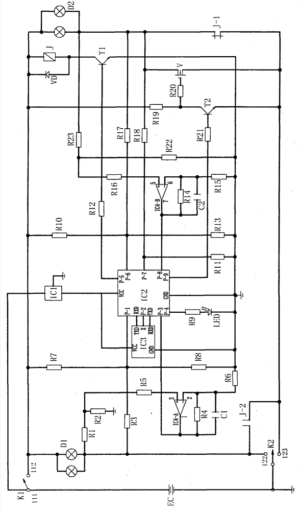 Automatic luminosity-changing device for headlights of automotive vehicle