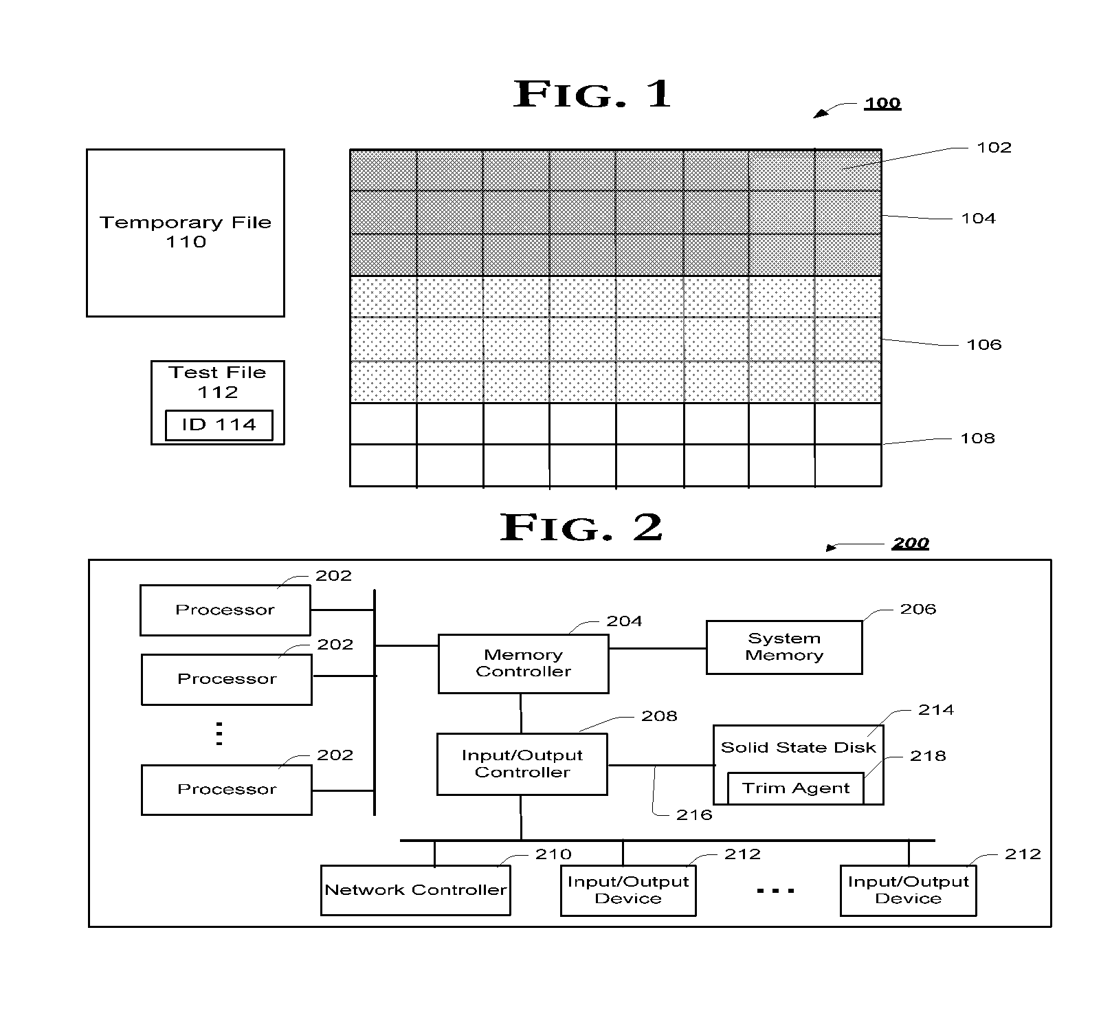 Method for trimming data on non-volatile flash media