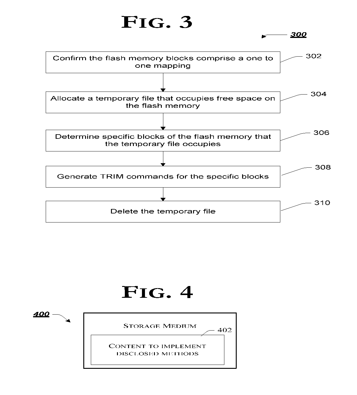 Method for trimming data on non-volatile flash media