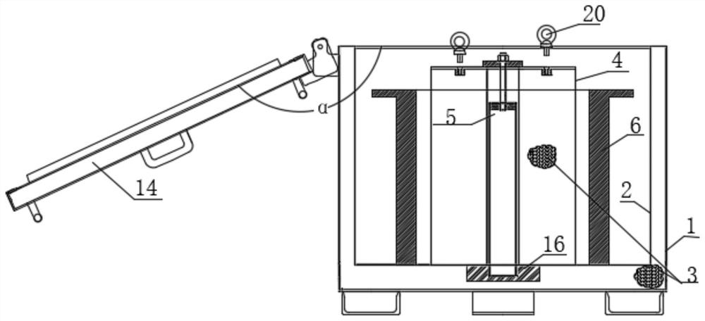 A kind of freezing barrel and freezing method