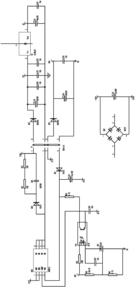 Anti-interference treadmill control circuit having compensation and automatic protection functions