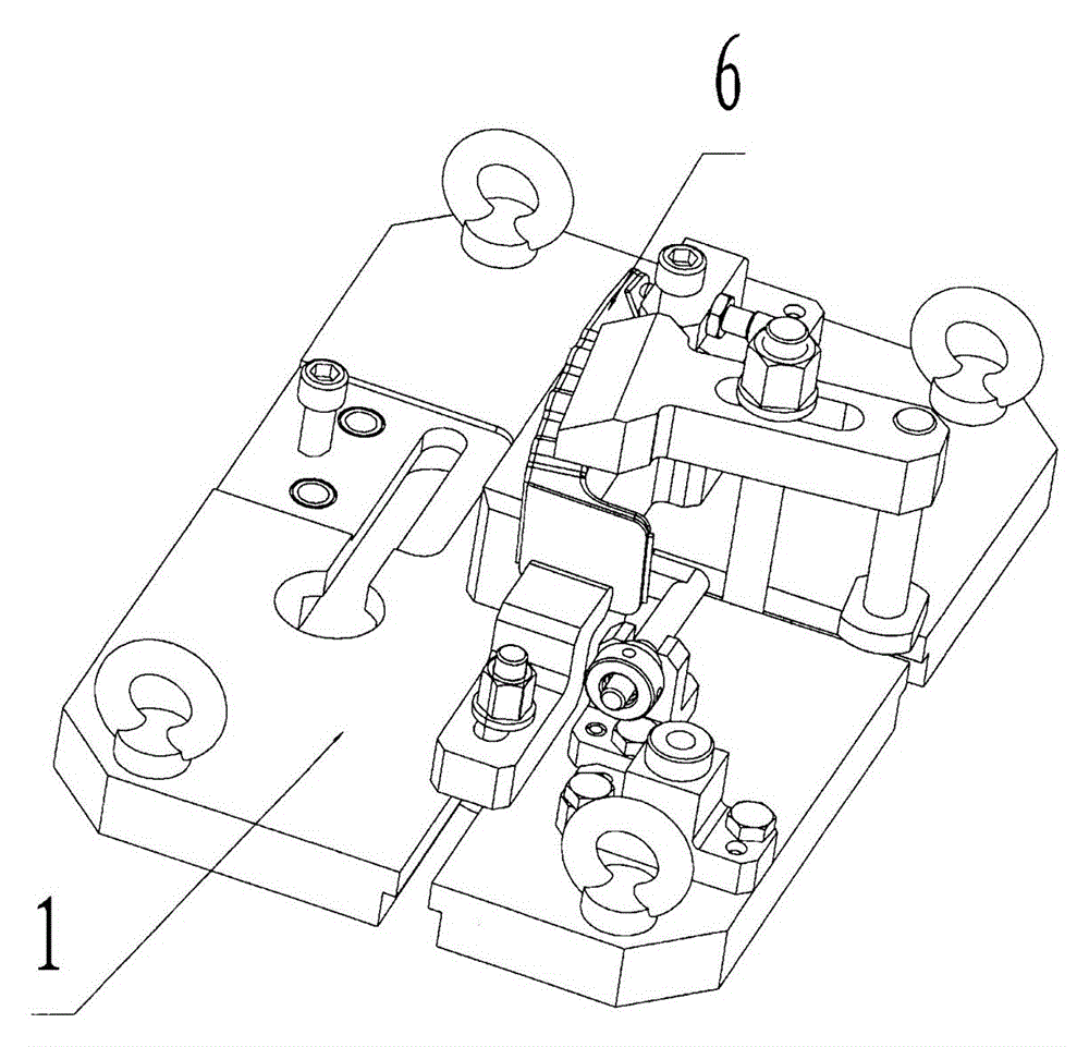 Device and method for fast alignment of datum in NC machining of non-regular shape structure wool