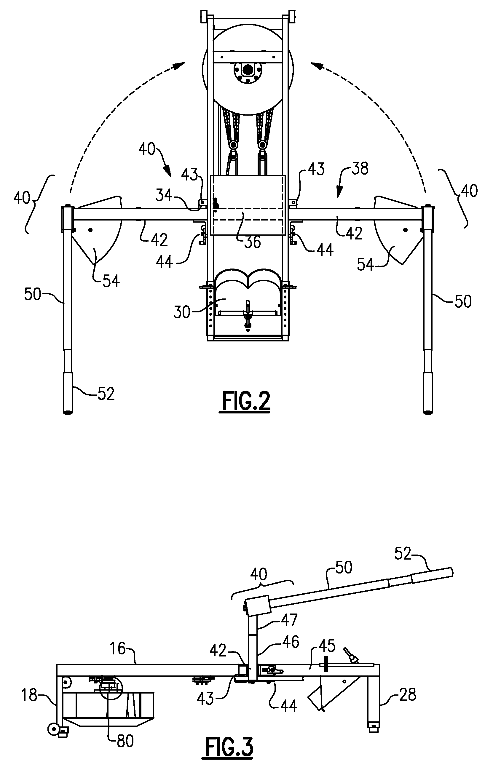 Folding exercise rowing machine