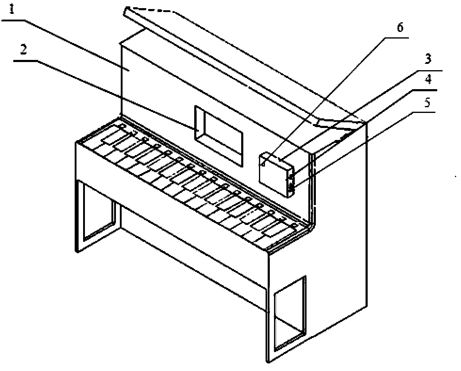 Piano electronic teaching device based on DSP (digital signal processor)