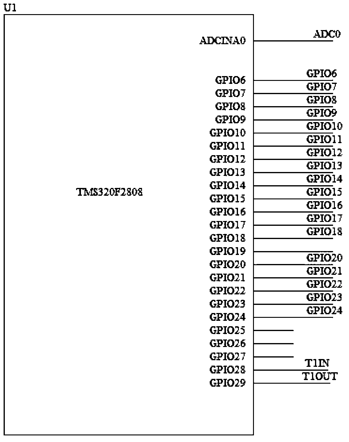 Piano electronic teaching device based on DSP (digital signal processor)