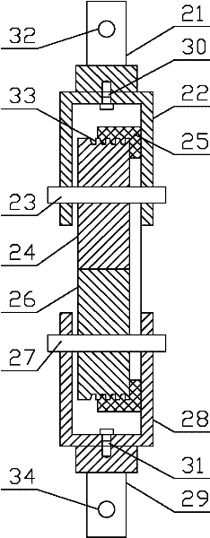 A performance testing method and device for a plastic screw cap