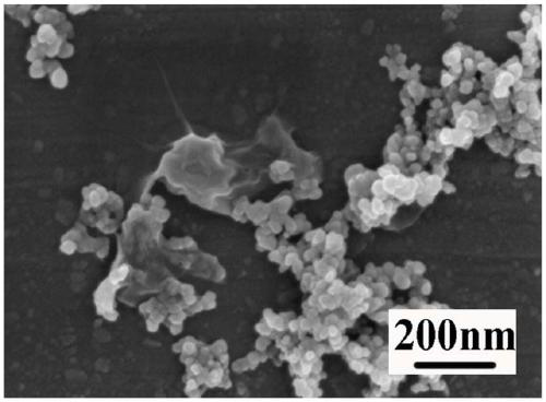 Method for preparing antistatic black master batch from graphene-coated carbon black, and product