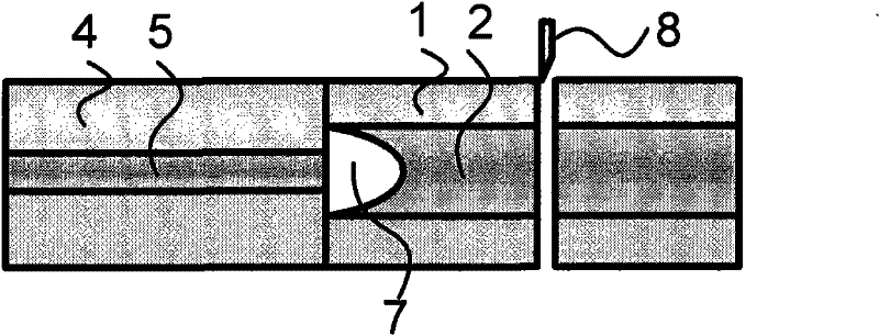 Method for manufacturing composite fiber F-P sensor based on self-focusing effect